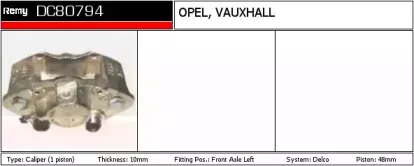 Тормозной суппорт REMY купить