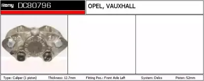 Тормозной суппорт REMY купить