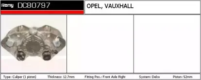 Тормозной суппорт REMY купить