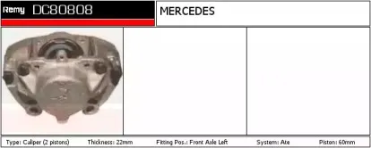 Тормозной суппорт REMY купить