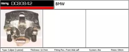 Тормозной суппорт REMY купить