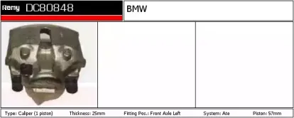 Тормозной суппорт REMY купить
