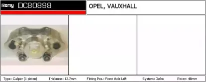 Тормозной суппорт REMY купить