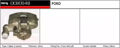 Тормозной суппорт REMY купить