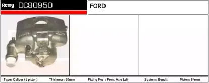 Тормозной суппорт REMY купить