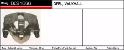 Тормозной суппорт REMY купить