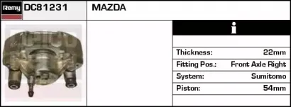Тормозной суппорт REMY купить