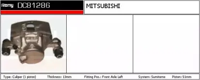 Тормозной суппорт REMY купить