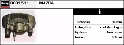 Тормозной суппорт REMY купить