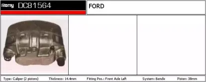 Тормозной суппорт REMY купить