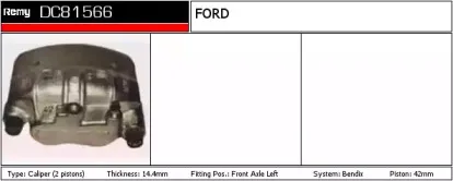 Тормозной суппорт REMY купить