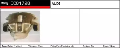 Тормозной суппорт REMY купить