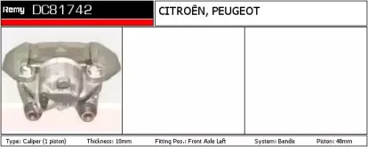 Тормозной суппорт REMY купить