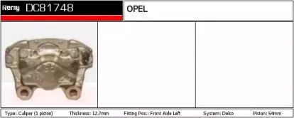 Тормозной суппорт REMY купить