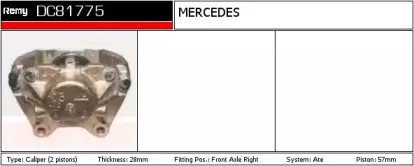 Тормозной суппорт REMY купить