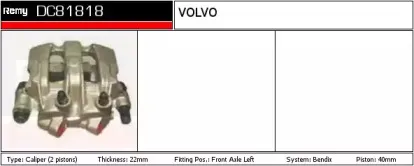 Тормозной суппорт REMY купить