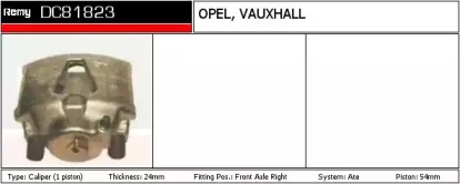 Тормозной суппорт REMY купить