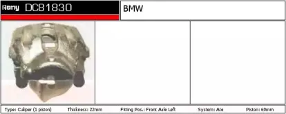 Тормозной суппорт REMY купить