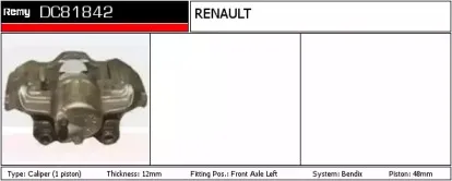 Тормозной суппорт REMY купить