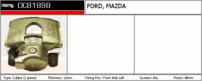 Тормозной суппорт REMY купить