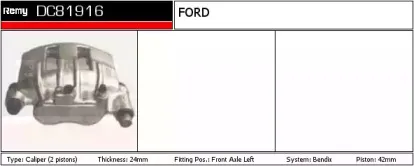 Тормозной суппорт REMY купить