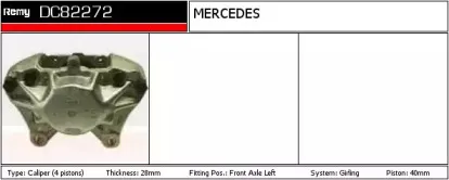 Тормозной суппорт REMY купить