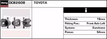 Тормозной суппорт REMY купить