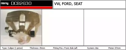 Тормозной суппорт REMY купить