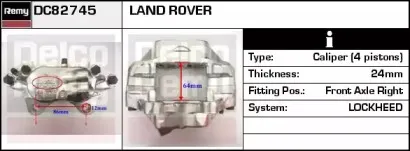Тормозной суппорт REMY купить