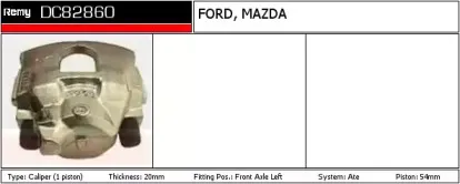 Тормозной суппорт REMY купить