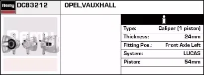Тормозной суппорт REMY купить