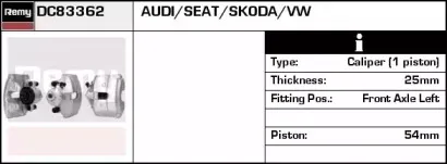 Тормозной суппорт REMY купить
