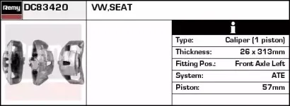 Тормозной суппорт REMY купить