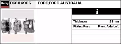 Тормозной суппорт REMY купить