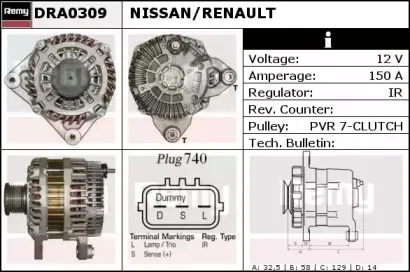 Генератор REMY купить
