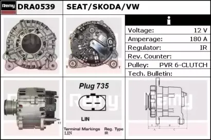 Генератор REMY купить