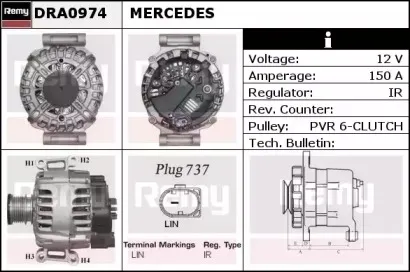 Генератор REMY купить