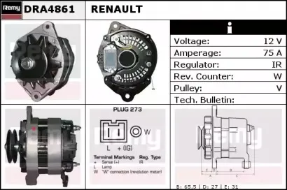 Генератор REMY купить
