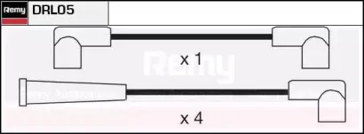 Комплект проводов зажигания REMY купить