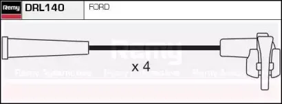 Комплект проводов зажигания REMY купить