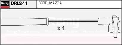 Комплект проводов зажигания REMY купить