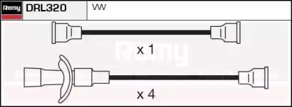 Комплект проводов зажигания REMY купить