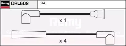 Комплект проводов зажигания REMY купить