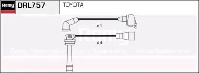 Комплект проводов зажигания REMY купить