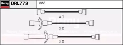 Комплект проводов зажигания REMY купить
