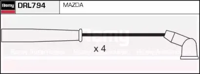 Комплект проводов зажигания REMY купить