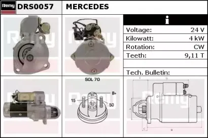 Стартер REMY купить