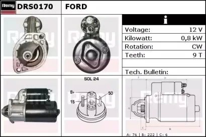 Стартер REMY купить