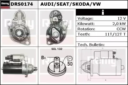 Стартер REMY купить