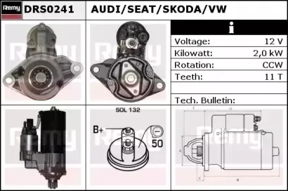 Стартер REMY купить